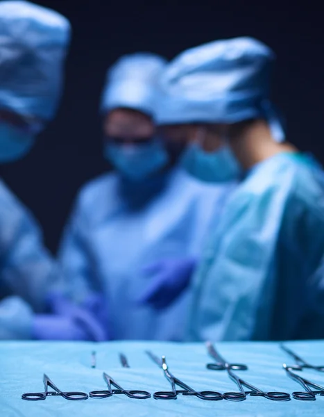 Team surgeon at work in operating room. — Stock Photo, Image