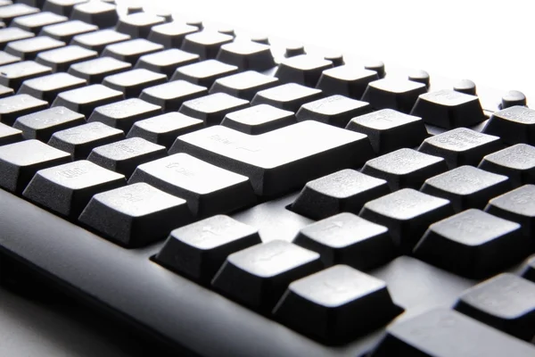 Teclado de um computador de caderno . — Fotografia de Stock