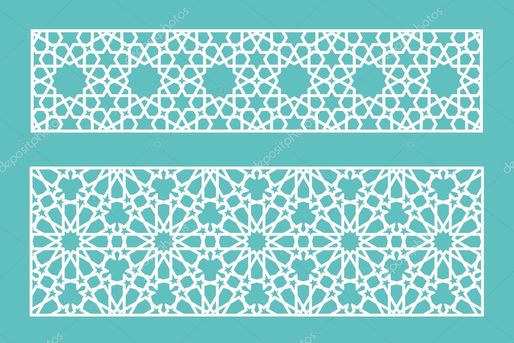 Islamic patterb vector