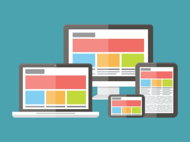 Duyarlı web tasarım, uygulama geliştirme ve sayfa İnşaat.