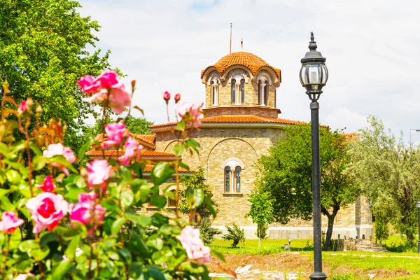 聖リディアの洗礼堂教会、リディア、フィリポイ, ギリシャ — ストック写真