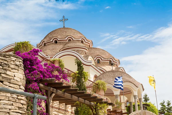 Mănăstirea Arhanghelului Mihail, insula Thassos, Grecia — Fotografie, imagine de stoc