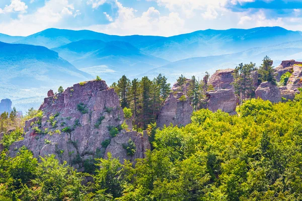 Cliff rocks near ancient Kaleto fortress, Belogradchik, Bulgaria — Stock Photo, Image