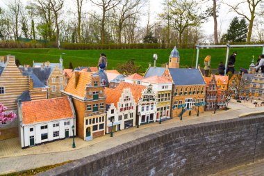 Madurodam, minyatür Parkı ve turistik cazibe Lahey, Hollanda