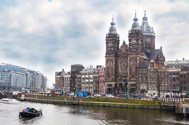 st. nicholas Amsterdam'da Bazilikası