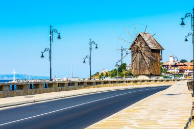 Eski kasaba Nesebar Bulgaristan Karadeniz tarafından