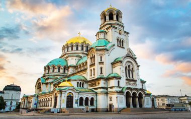 St. Alexander Nevski Cathedral in Sofia, Bulgaria clipart