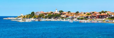 Eski kasaba Nesebar Bulgaristan Karadeniz tarafından