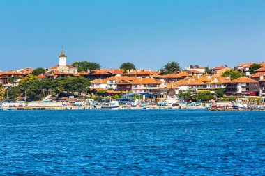 Eski kasaba Nesebar Bulgaristan Karadeniz tarafından