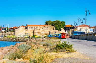 Turistik tren Nessebar Bulgaristan