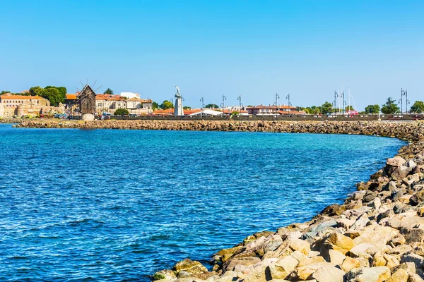 Eski kasaba Nesebar Bulgaristan Karadeniz tarafından