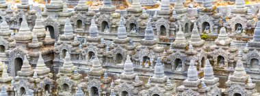 Stupa arka plan, antik Budist tapınağı