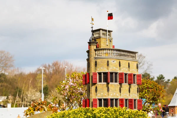 Madurodam, miniatűr park és a turisztikai látványosságok, Hága, Hollandia — Stock Fotó