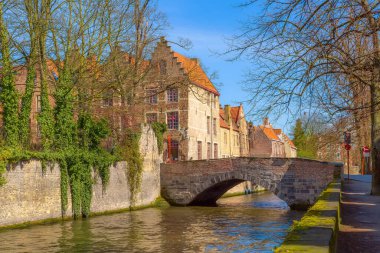 Groenerei ve Bruges, Belçika 'daki evler