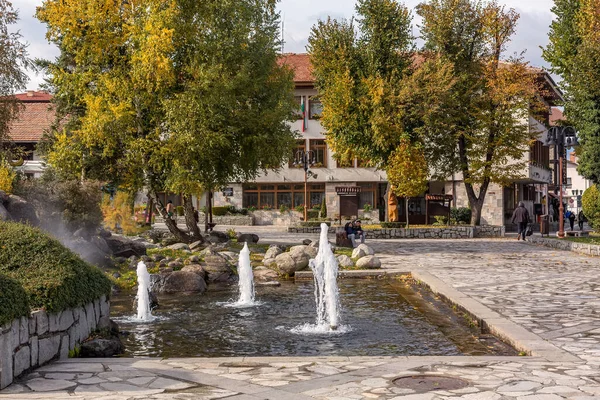 Bansko, Bulgariens gamla centrum och kommun — Stockfoto