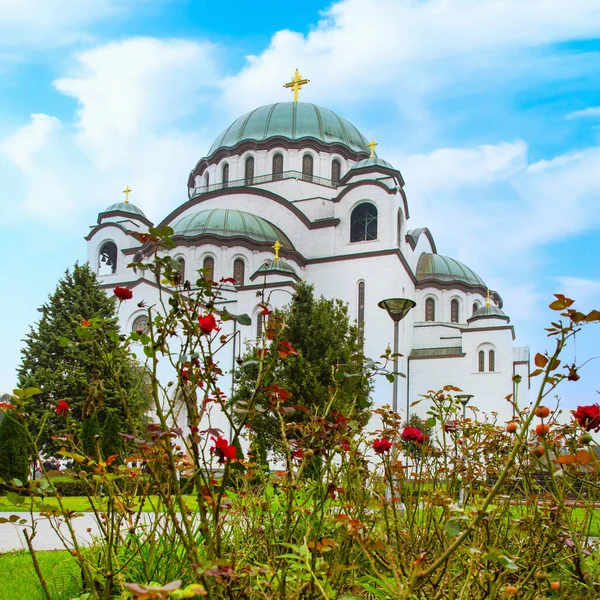 Cattedrale di Santa Sava a Belgrado, Serbia — Foto Stock