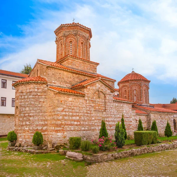Kuzey Makedonya. Ohri. St. Naum Manastırı Kilisesi
