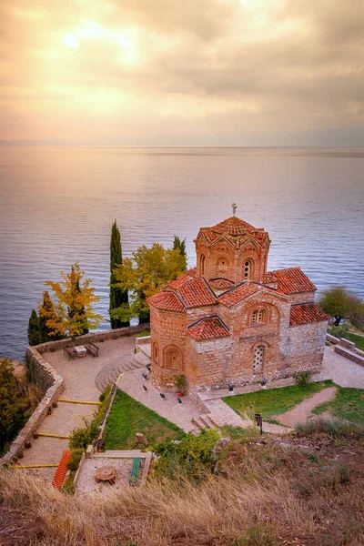 北マケドニアオフリドのカネオ教会の聖ヨハネ — ストック写真