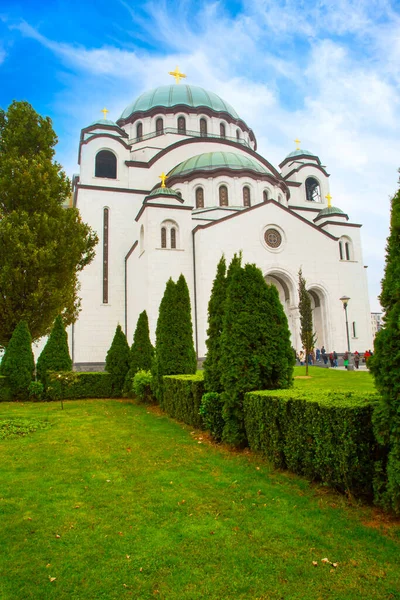 Catedral de San Sava en Belgrado, Serbia — Foto de Stock