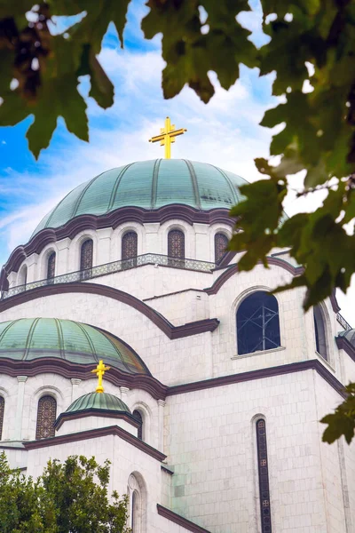 Catedral de San Sava en Belgrado, Serbia — Foto de Stock