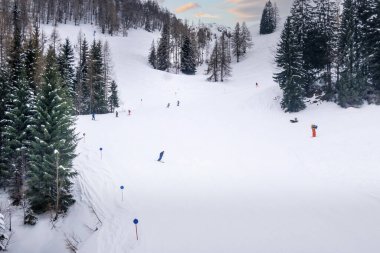 Saalbach Hinterglemm, Avusturya kayak yamacı