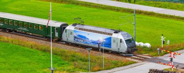 Flam, Norveç Flamsbana treni Myrdal bayrağına