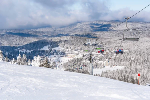 Panorama of ski resort Kopaonik, Serbia