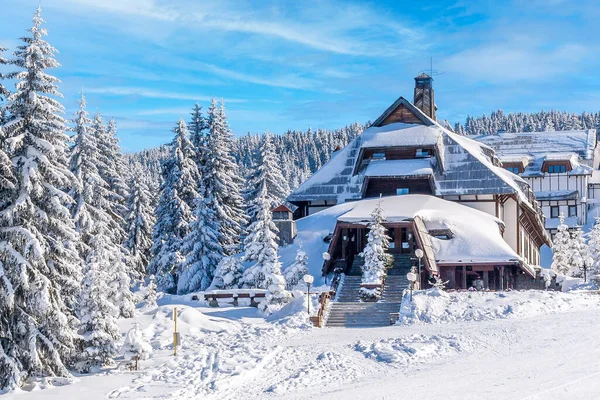 Panorama de la station de ski Kopaonik, Serbie — Photo