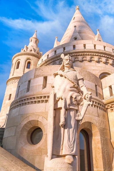 Budapest, Hungría, Fishermans Bastion tower — Foto de Stock