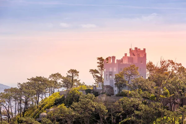Sintra, Portugal castle on the hill — Stock Photo, Image