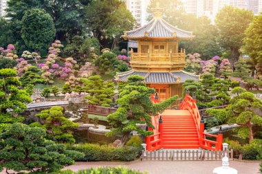 Hong Kong, Nan Lian Garden 'daki Pavilion.