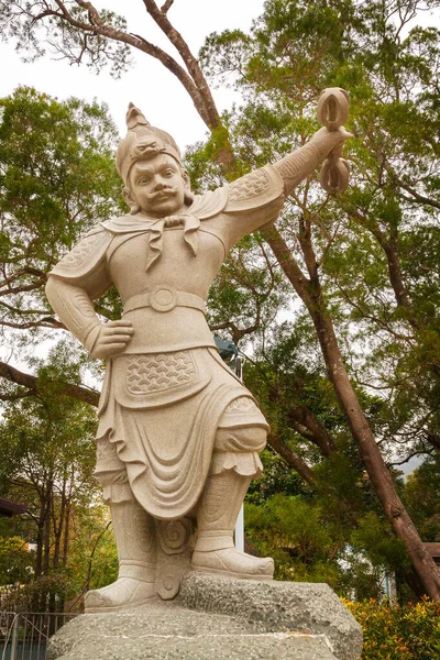 Hong Kong Lantau Island, statue of General Andira — Stock Photo, Image
