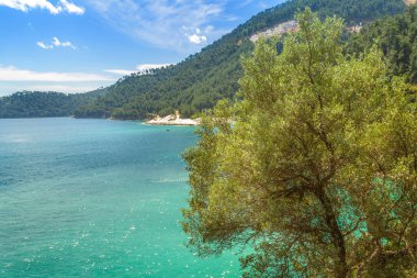 Marble Sahil Koyu, Thassos Adaları, Yunanistan