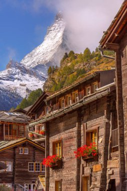 Matterhorn ve Zermatt Alp Köyü, İsviçre