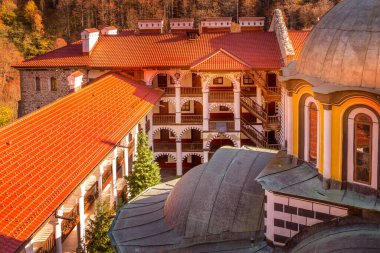 Bulgaristan, Unesco Dünya Mirası 'ndaki güzel kilise ünlü Rila Manastırı, Rilsky Manastırı