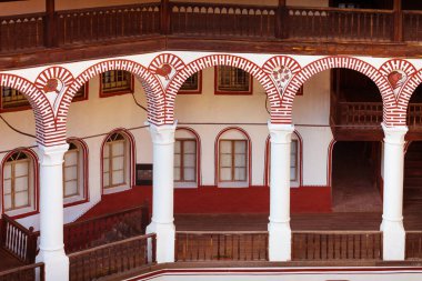 Bulgaristan, Unesco Dünya Mirası 'ndaki güzel kilise ünlü Rila Manastırı, Rilsky Manastırı