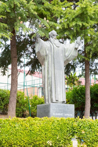 Saint Climent Orthodox Statue — Stock Photo, Image