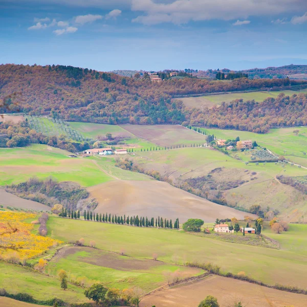 Toscana, paisaje panorámico —  Fotos de Stock