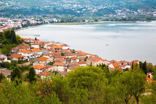 Veduta aerea di Ohrid — Foto Stock