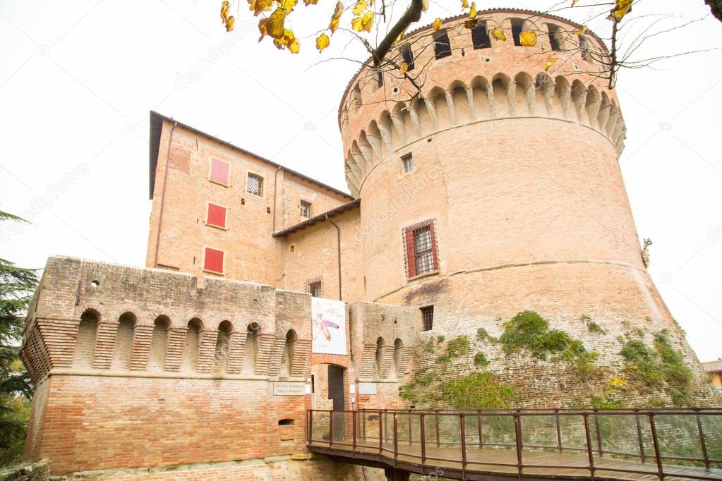 Sforzas Castle. Dozza. Emilia-Romagna. Italy.