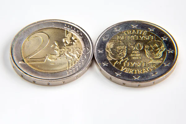 Moneda de dos euros —  Fotos de Stock