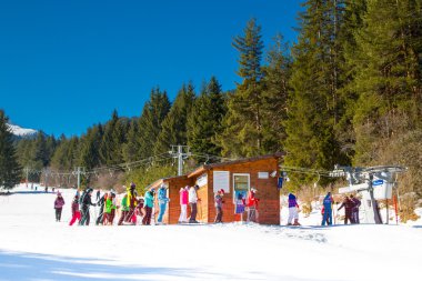 Kayakçı, Bansko, Bulgaristan'ın draglift