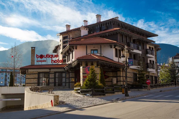 Straßenansicht in Bansko — Stockfoto