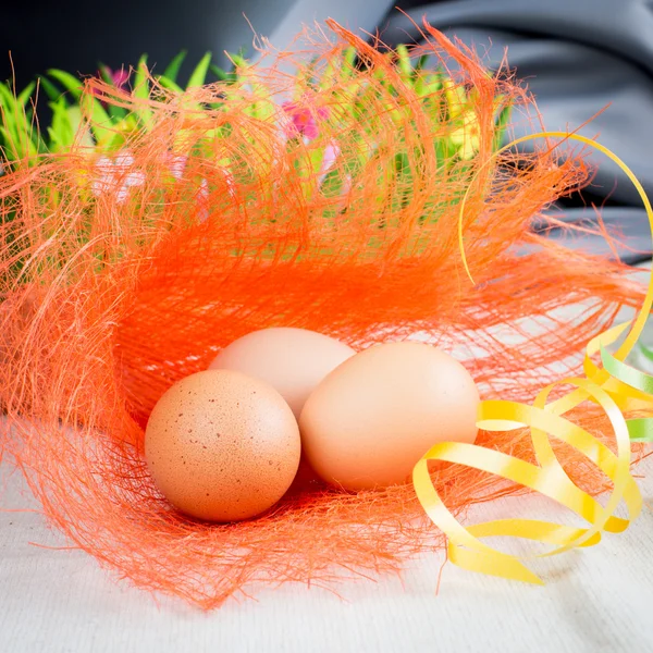 Påsk ägg förberedelse — Stockfoto