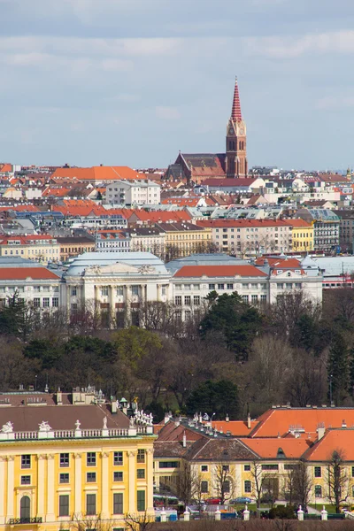 Viyana panorama Gloriette görünümünden — Stok fotoğraf