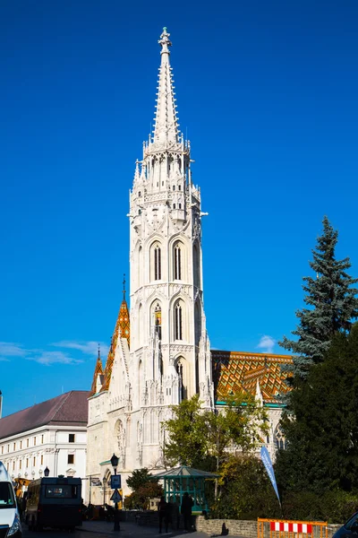 Matthias Kościoła, zabytkiem w Budapeszcie — Zdjęcie stockowe