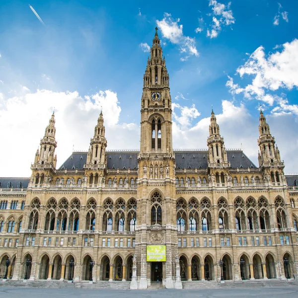 Vienna City Hall,  Wiener Rathaus, Austria — Stock Photo, Image