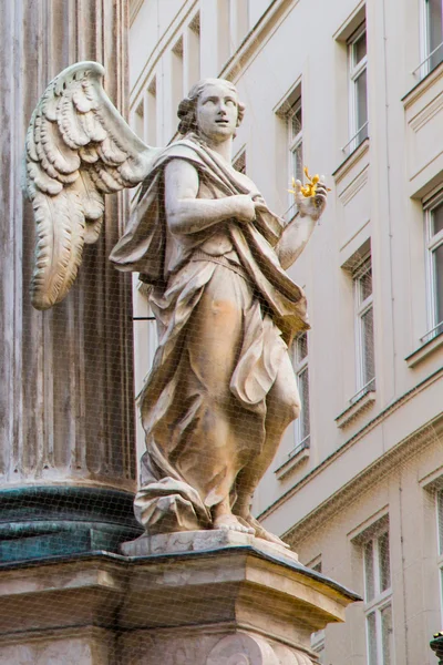 Detalhes de Vermahlungsbrunnen Casamento ou casamento Fonte em Viena — Fotografia de Stock