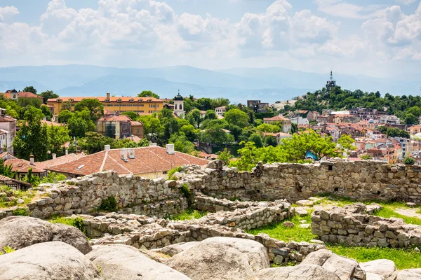 Widok miasta Plovdiv, Bułgaria — Zdjęcie stockowe