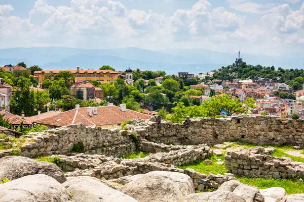 Blick auf die Stadt Plowdiw, Bulgarien — Stockfoto